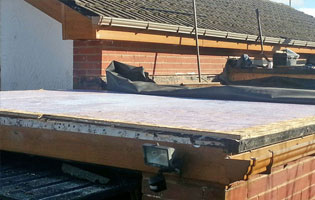 Replacement Flat Roof Installation